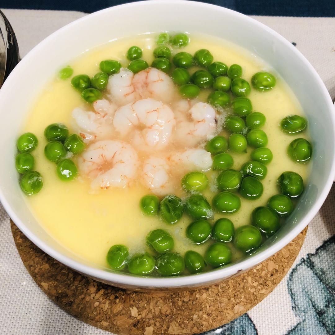 豌豆火腿肠蒸蛋