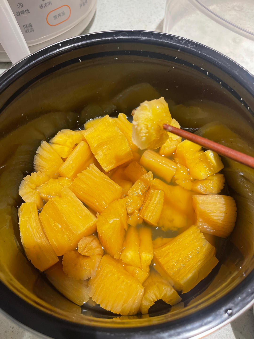 高压锅木薯糖水的做法