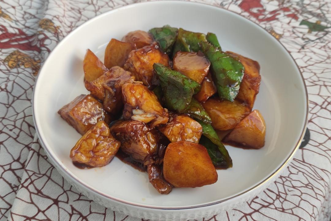 超级下饭的地三鲜