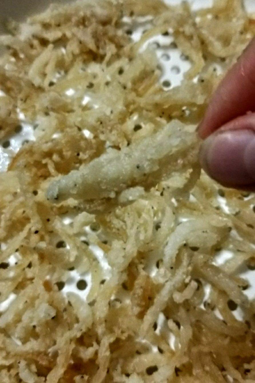 炸银鱼