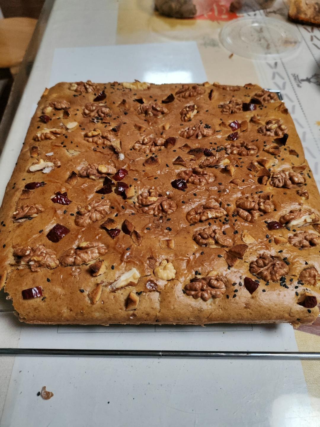 香蕉核桃蛋糕（低油少糖健康版）