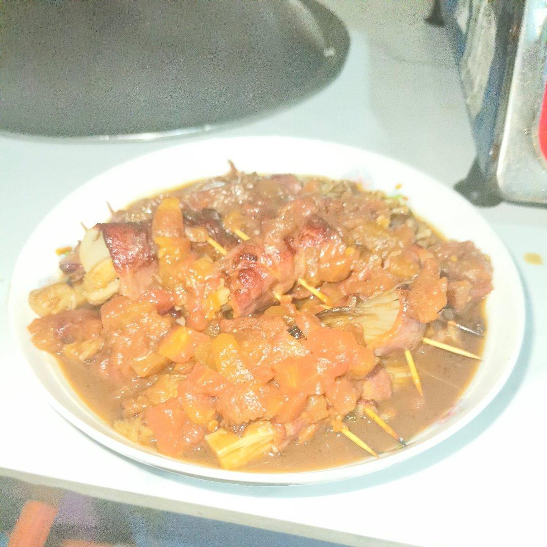 金针菇培根卷