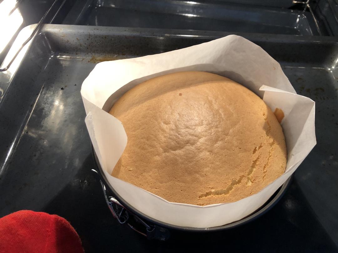 6寸戚风蛋糕的做法