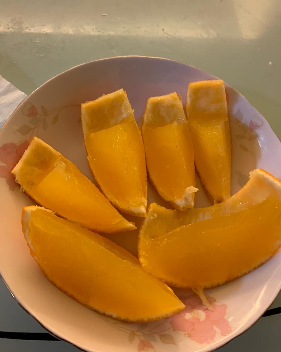 橙子果冻