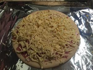 玉米培根披萨 简单美味的做法 步骤6