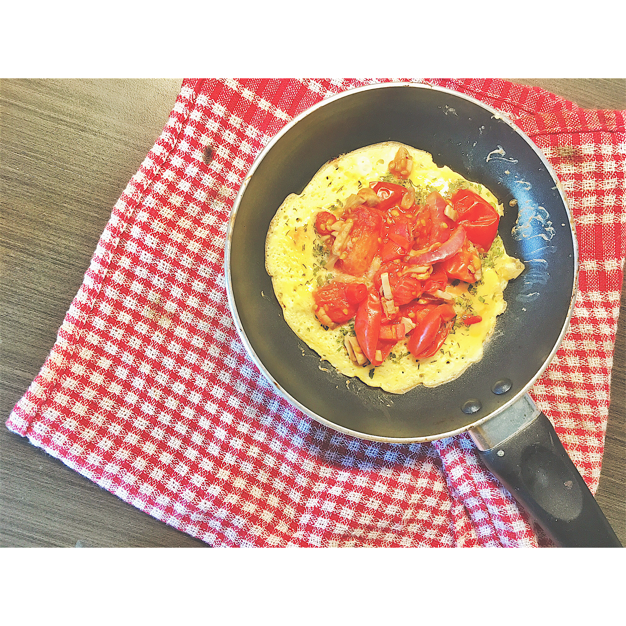 小番茄酸甜酱烘蛋