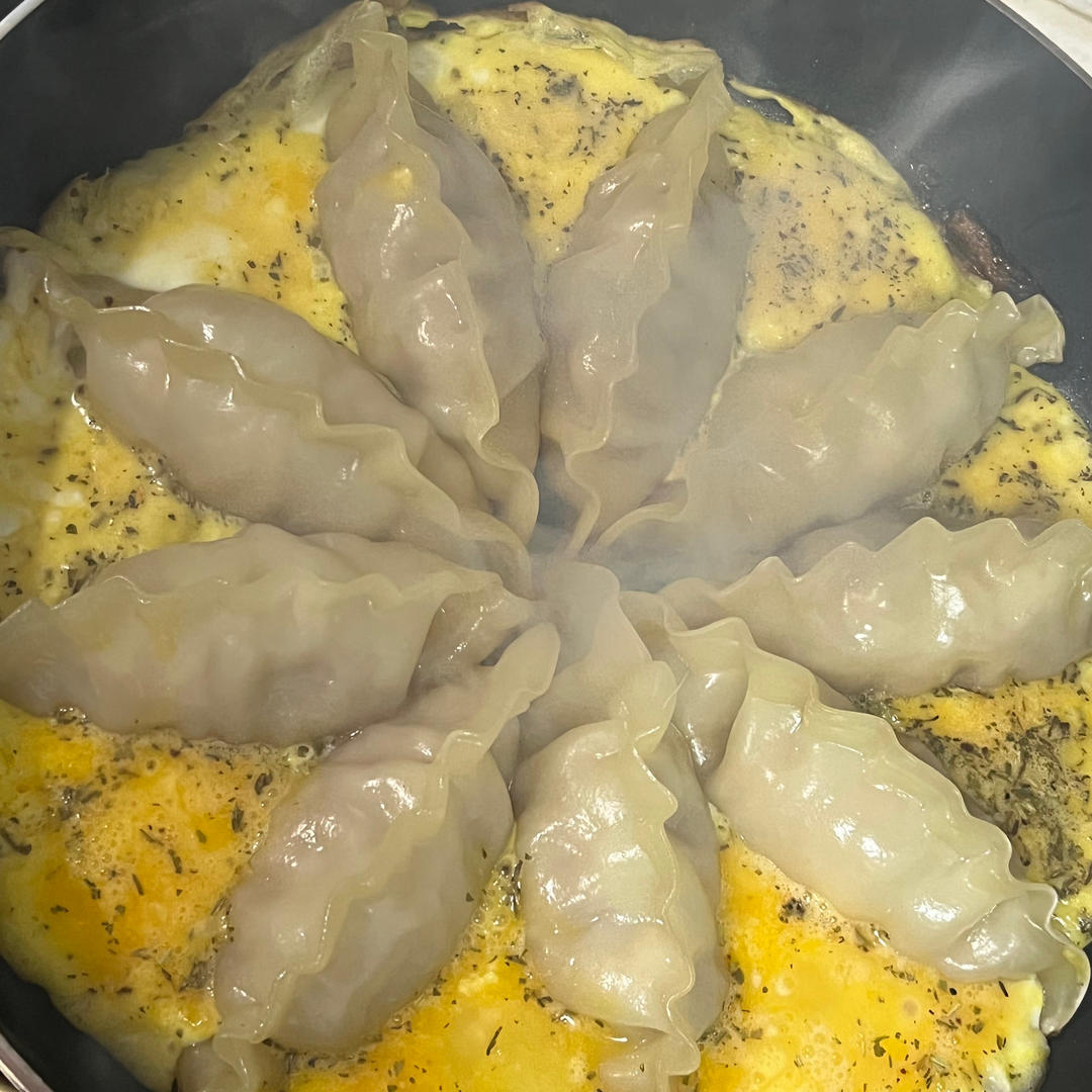 懒人快手抱蛋煎饺