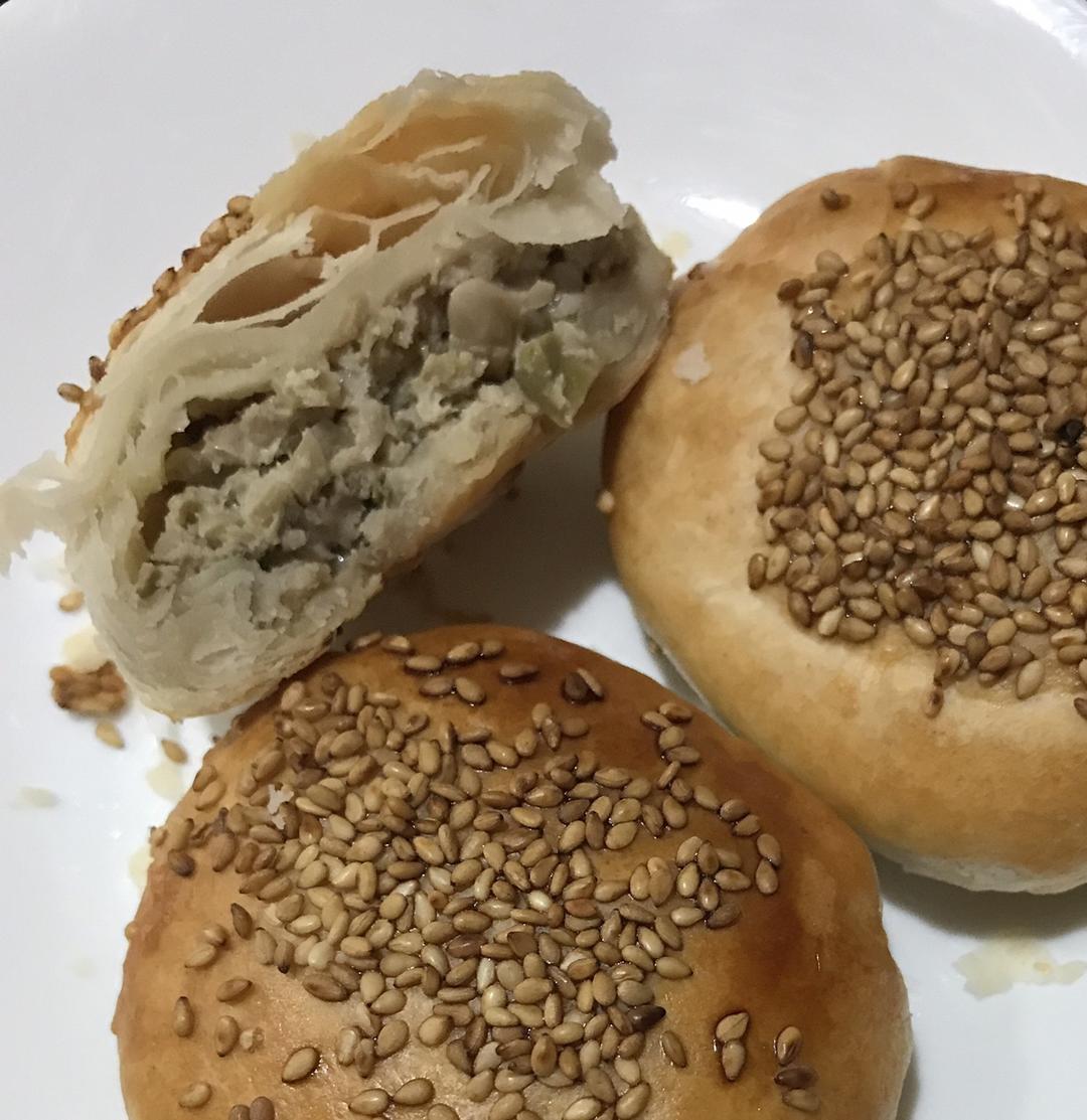葱香榨菜鲜肉月饼（植物油版）