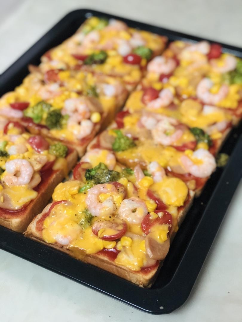 一人份吐司披萨【最好吃的披萨·快手营养早餐】