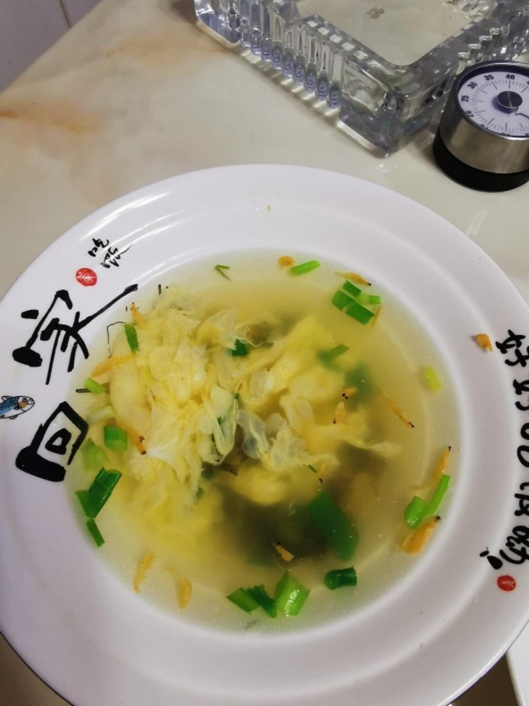 最鲜美好喝的「紫菜蛋花汤」