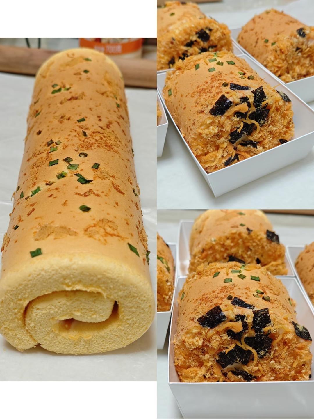 海苔脆松蛋糕卷