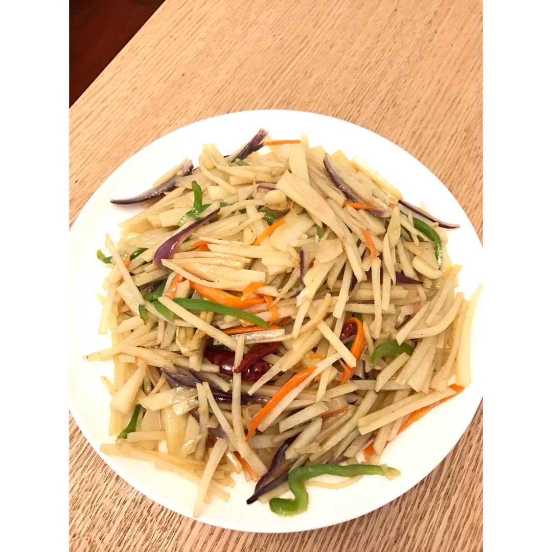 醋溜土豆丝