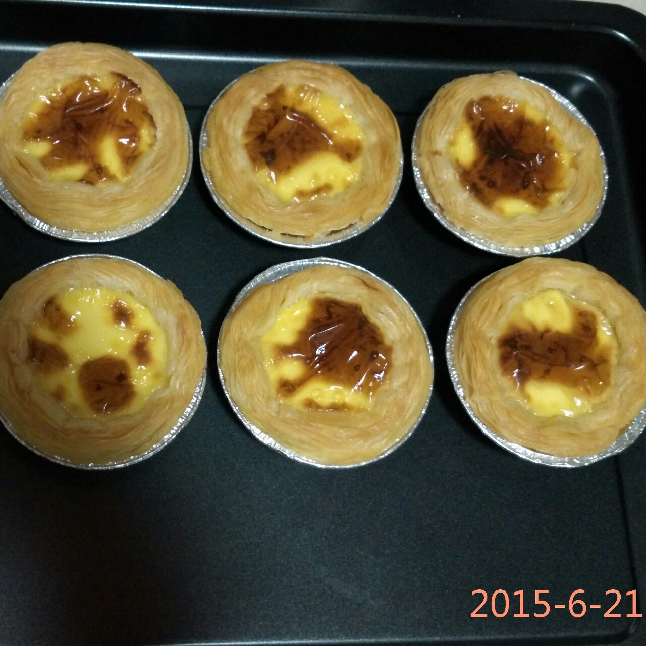 超完美味道超正的蛋挞配方，比KFC的还要嫩还要香~做过最好吃的蛋挞配方