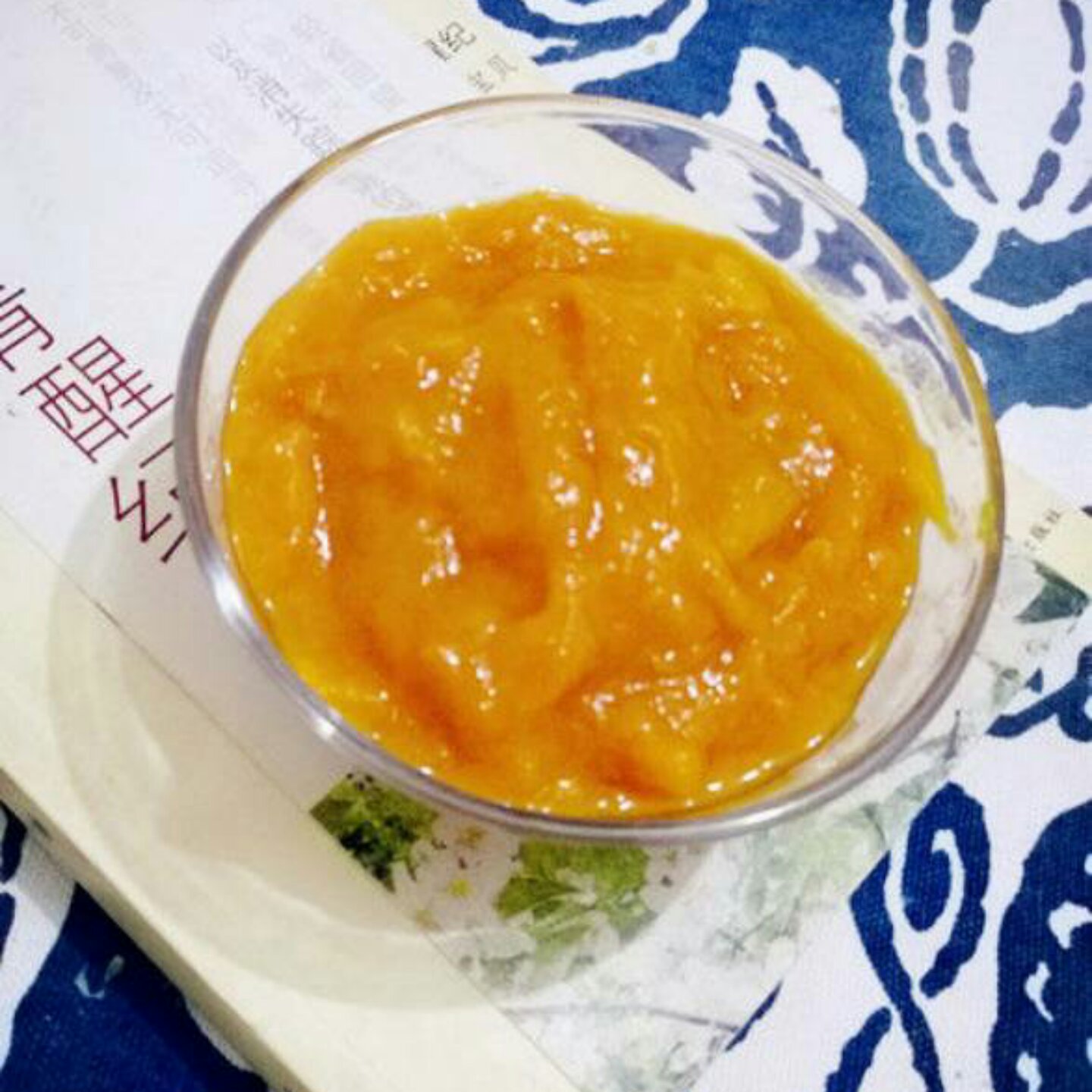 清浅食光做的芒果酱