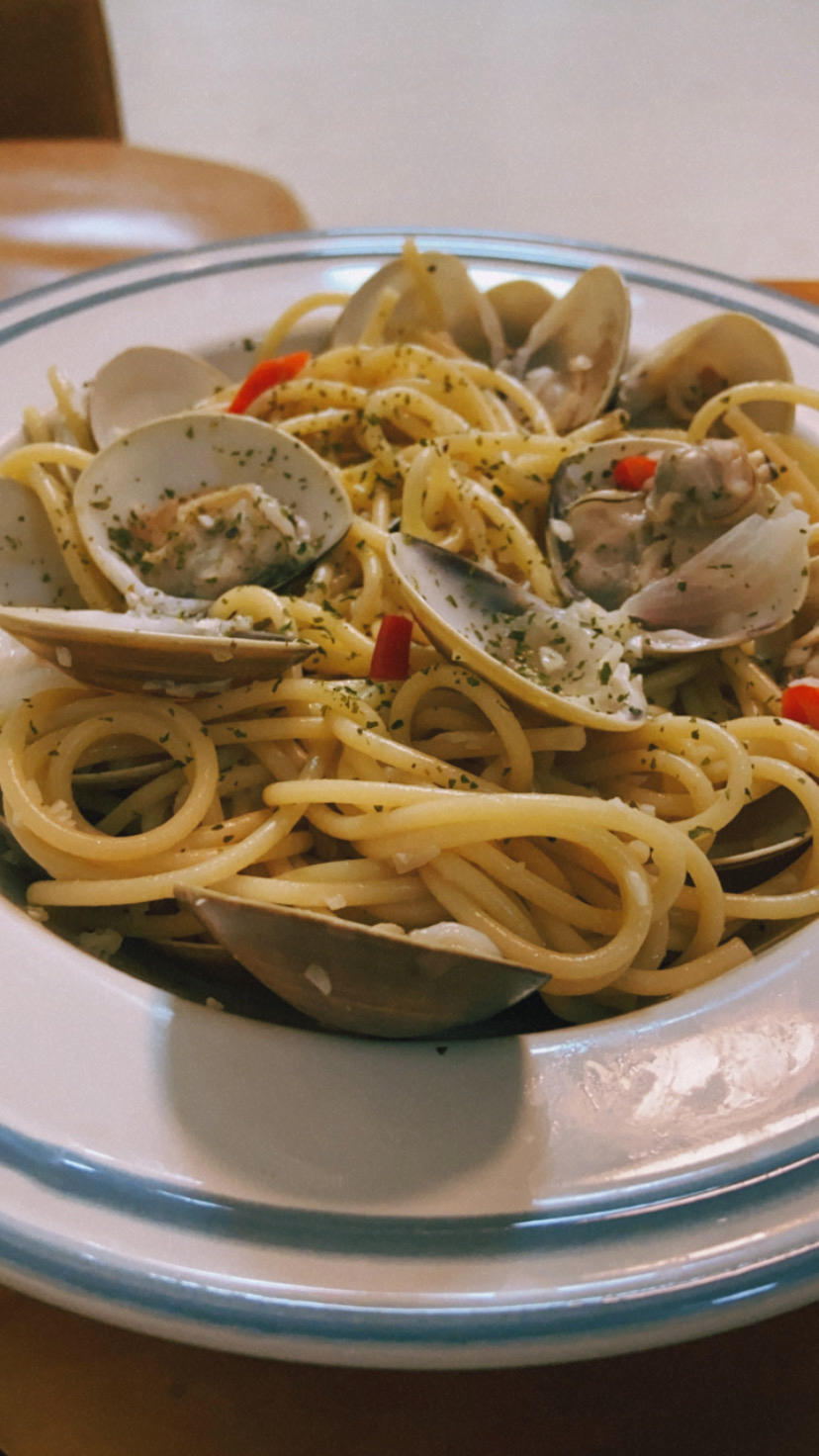 spaghetti alle vongole 蛤蜊意大利面