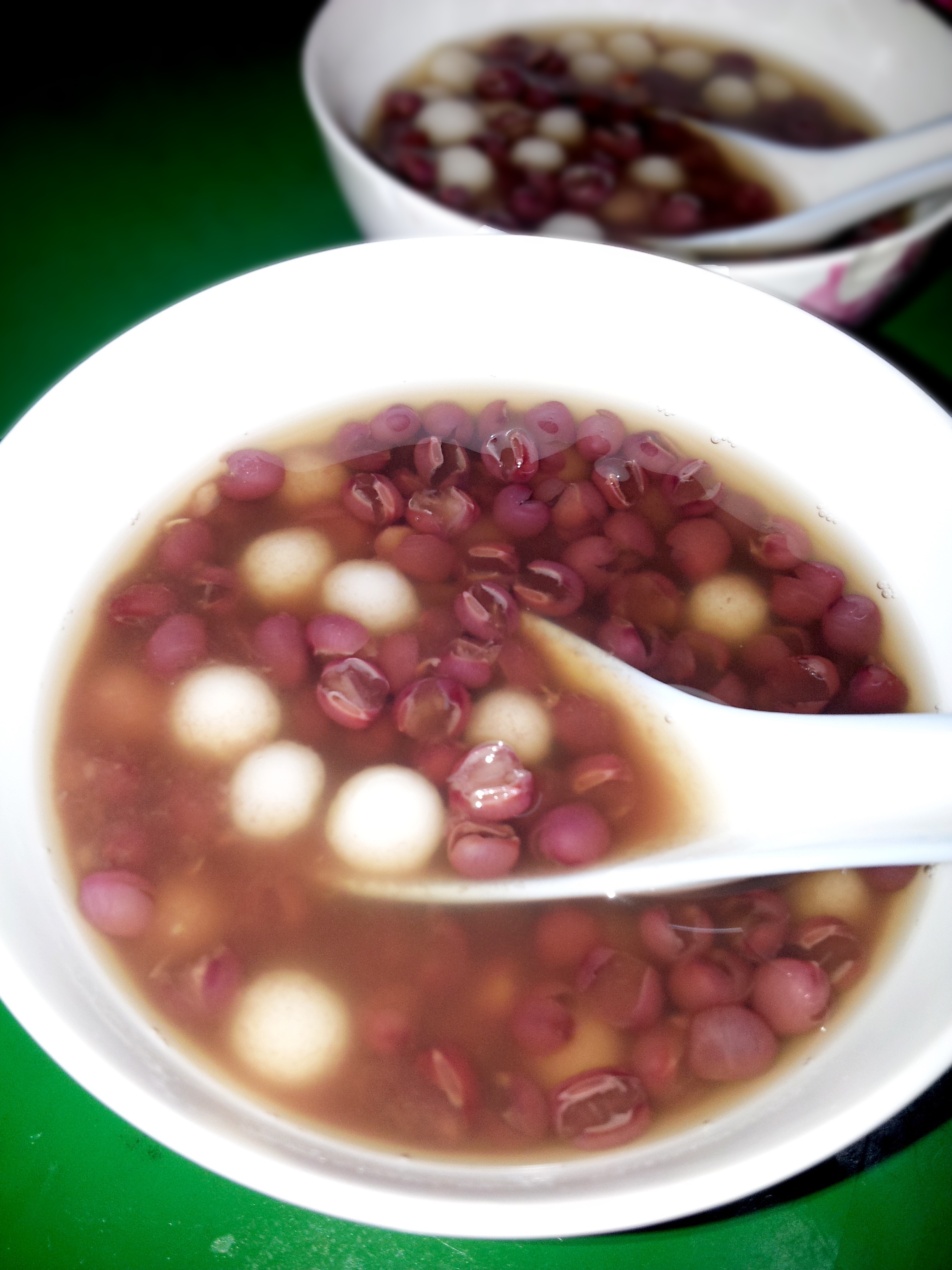 小红豆小丸子小甜汤的做法