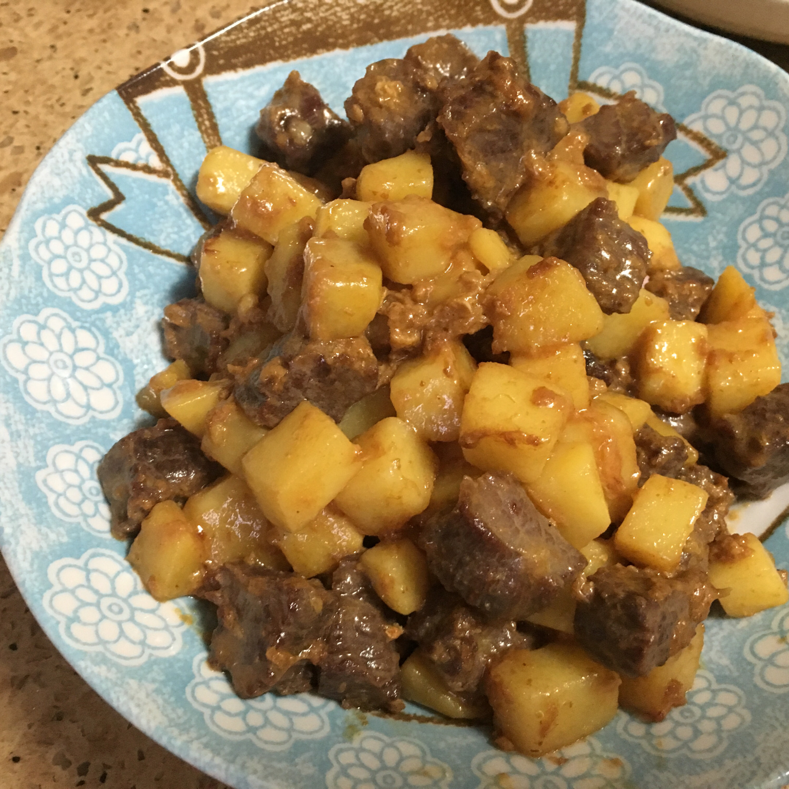 土豆烧牛肉