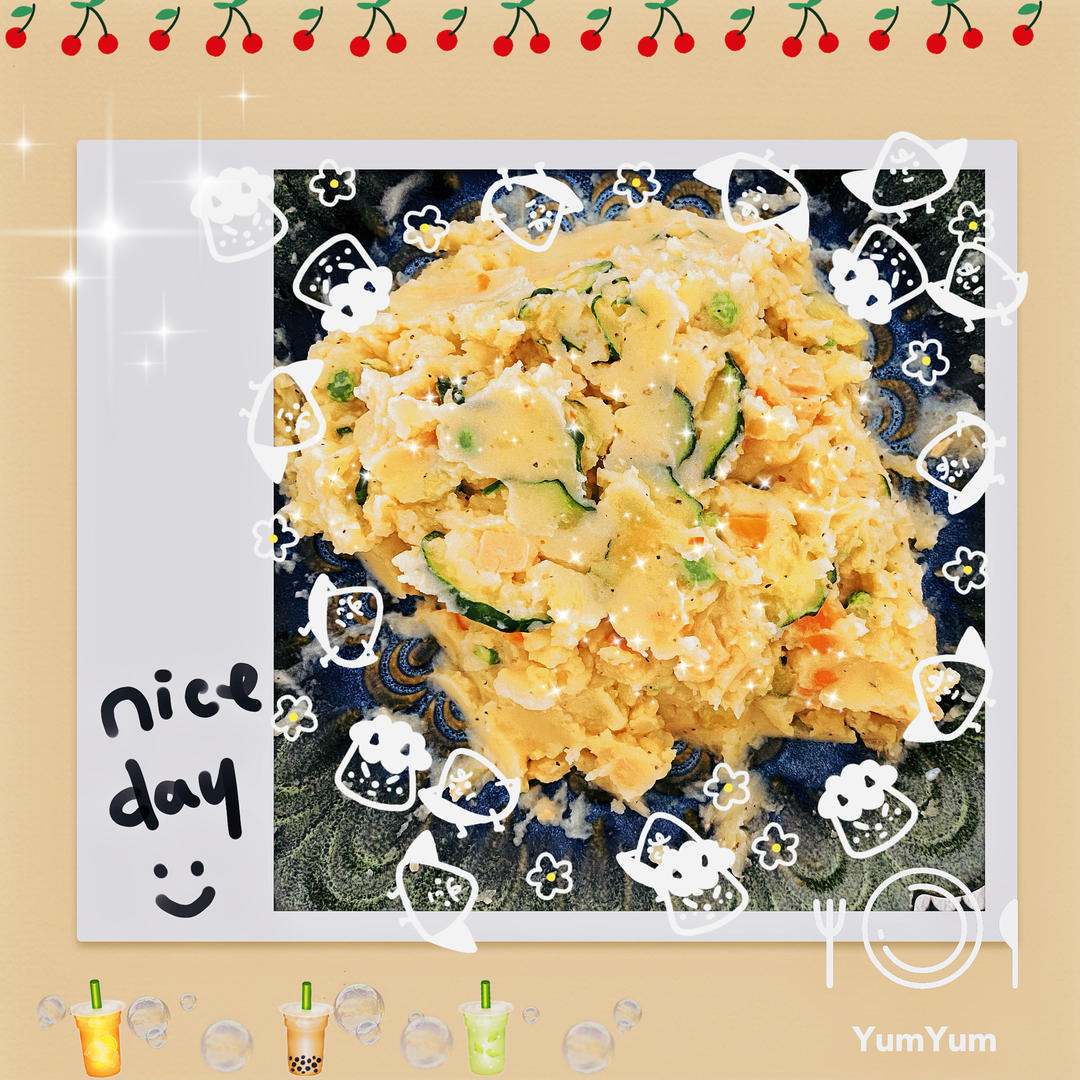 饱腹低卡日式土豆沙拉