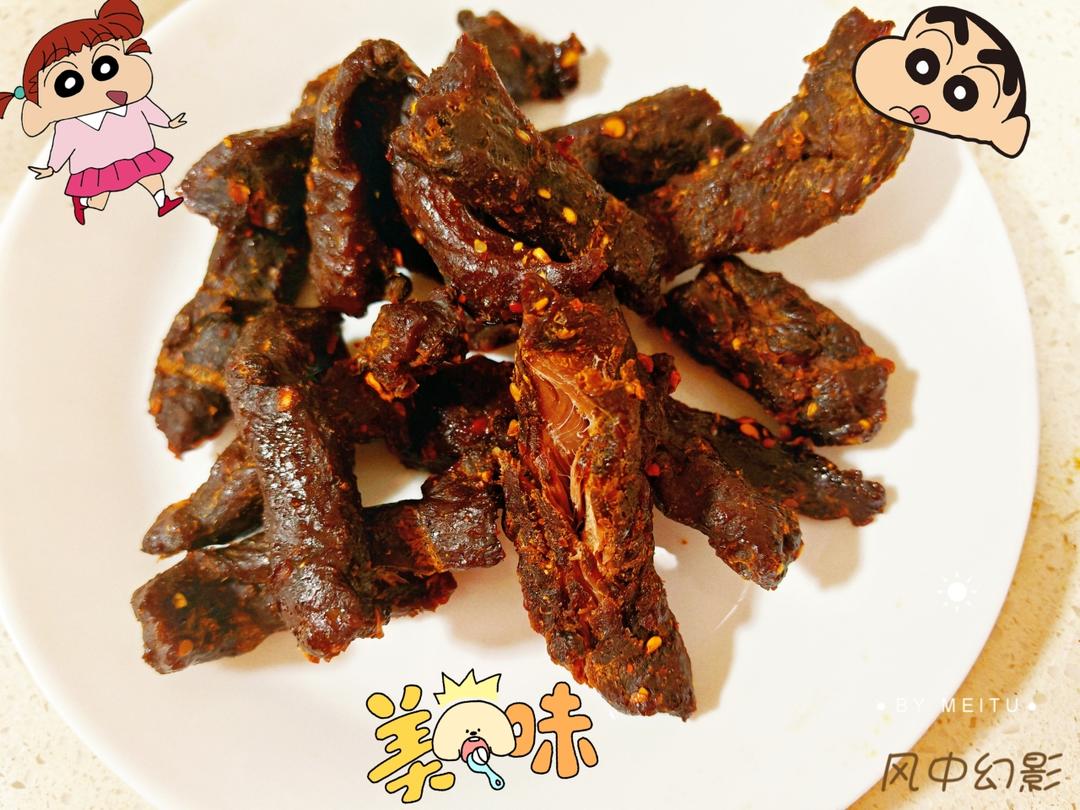 手撕猪肉干（年夜饭美食）