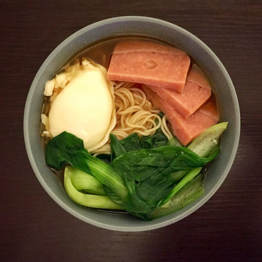 快手挂面荷包蛋---懒人版