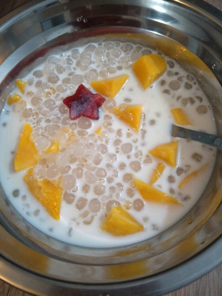 芒果椰汁西米露