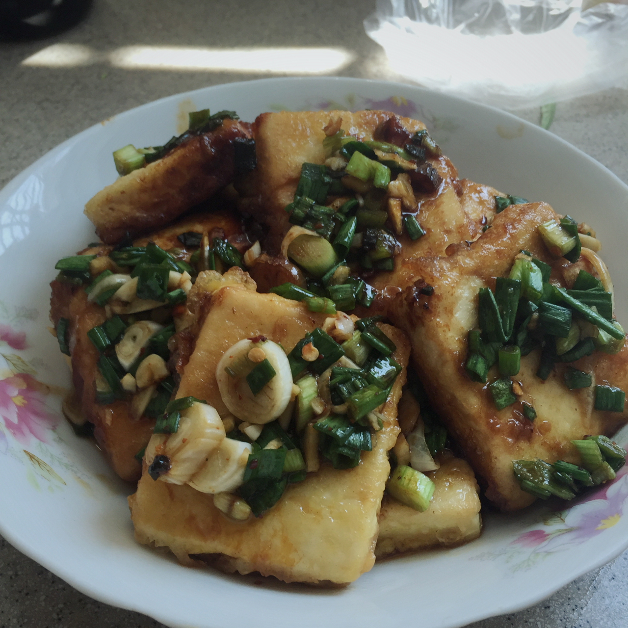 韩式煎豆腐 Side Dish Tofu