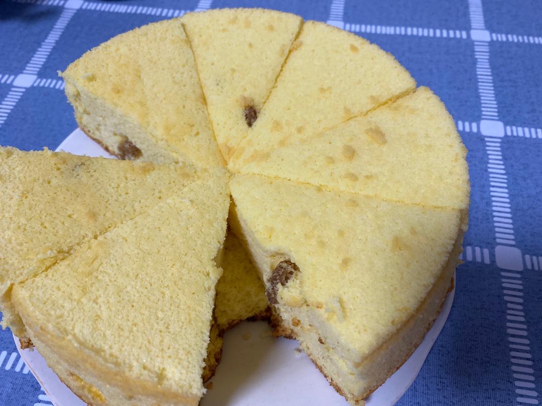 8寸戚风蛋糕（完美不开裂）