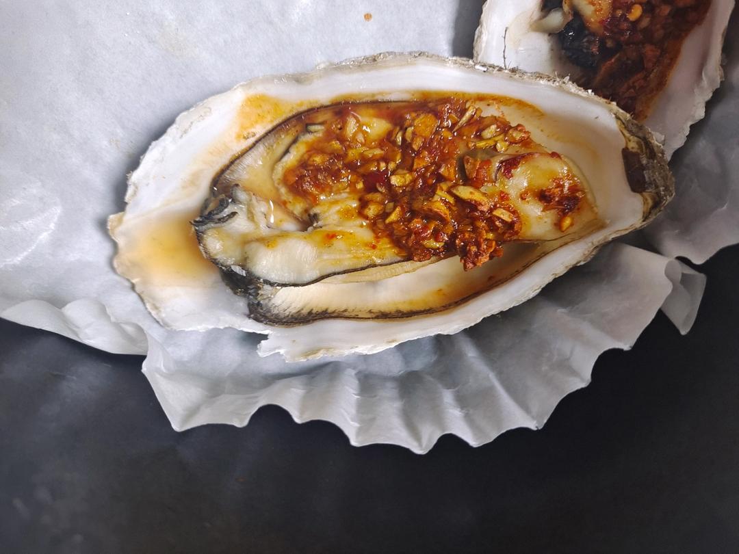 空气炸锅烤生蚝