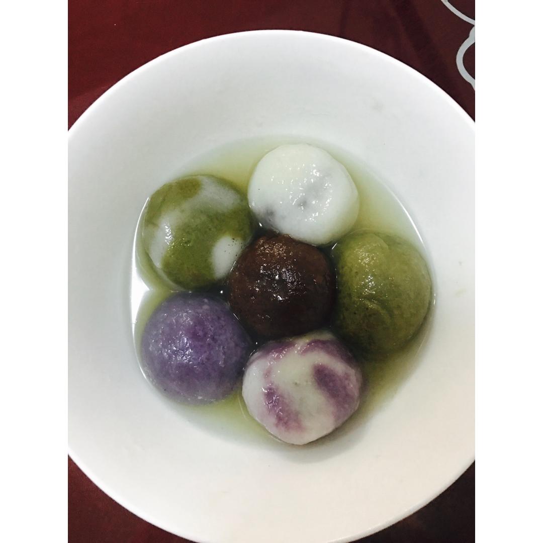 花儿汤圆的做法！