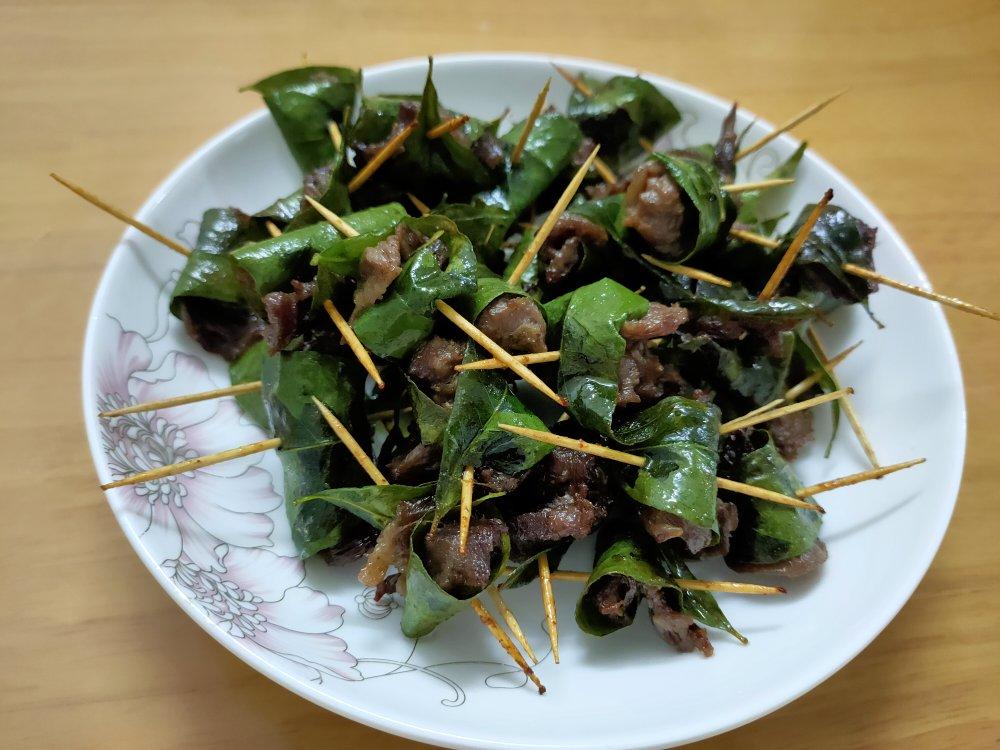 香叶牛肉卷