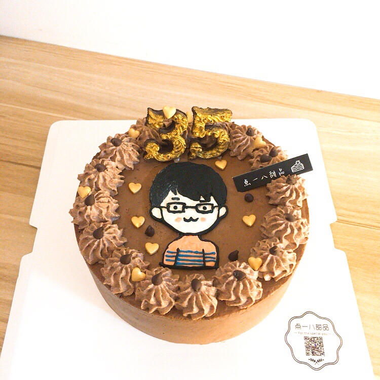 浓郁巧克力慕斯蛋糕（6寸）