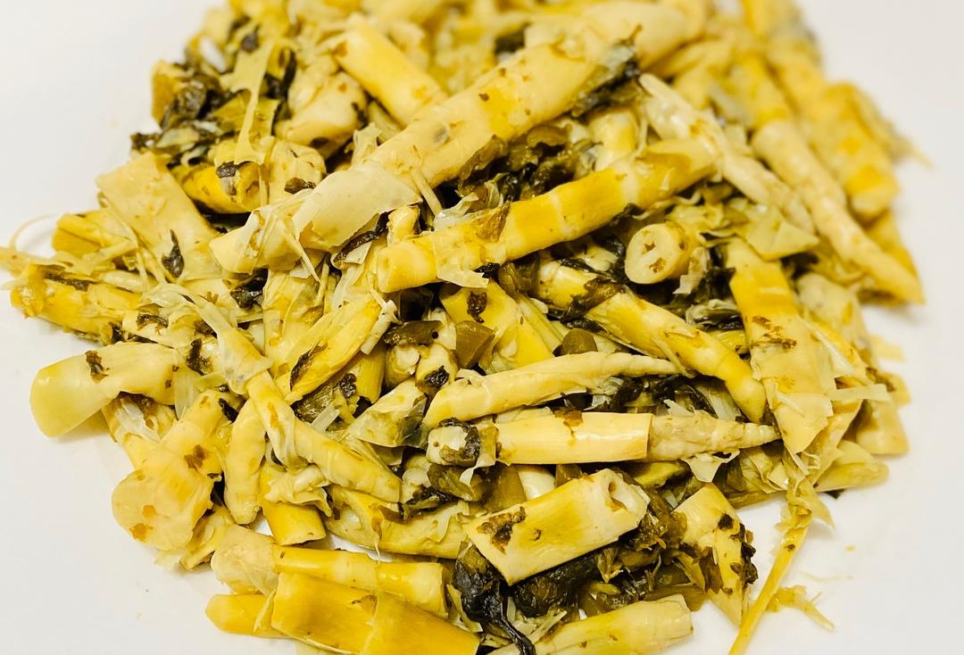 咸菜笋尖的做法