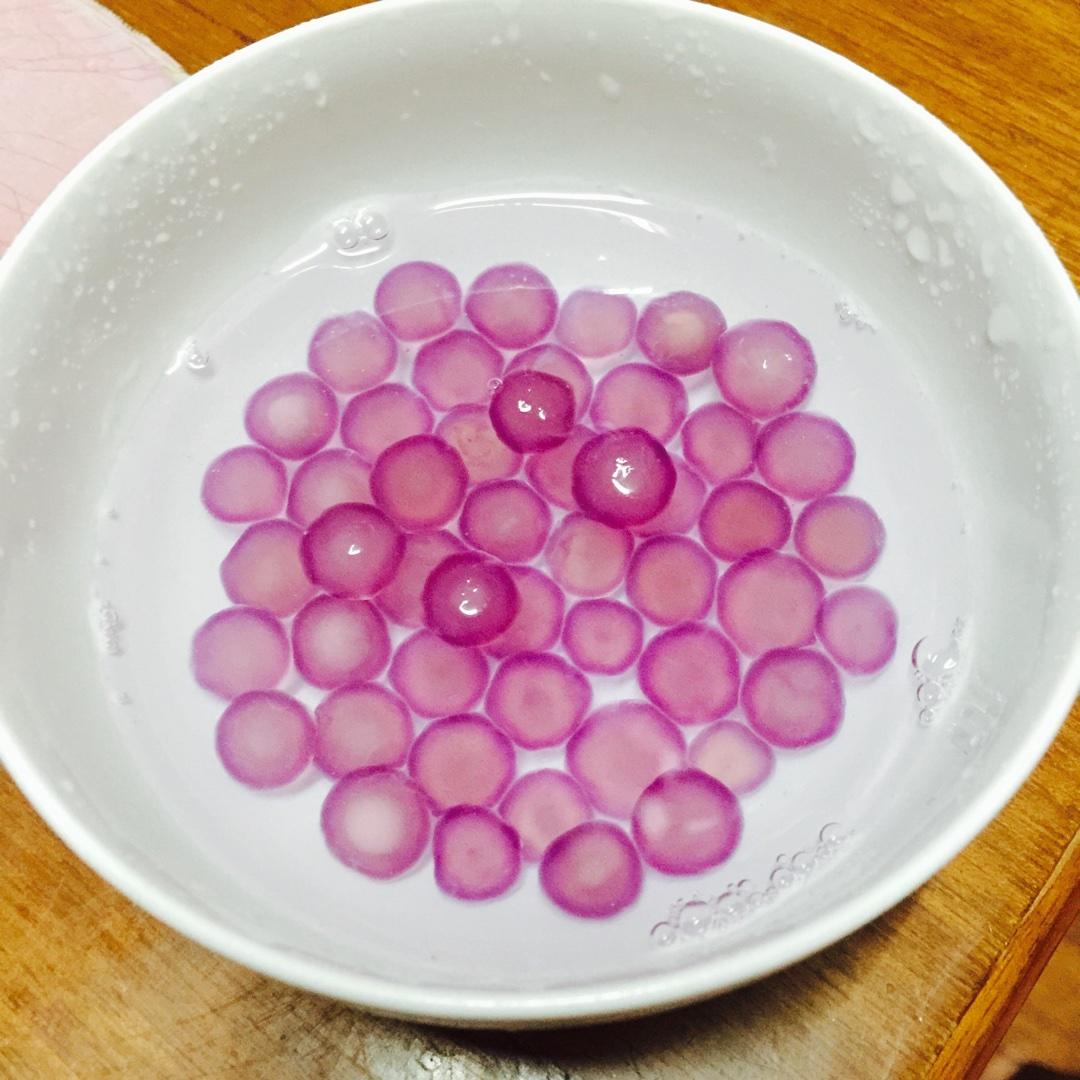 紫色小圆子（天然染色剂）的做法