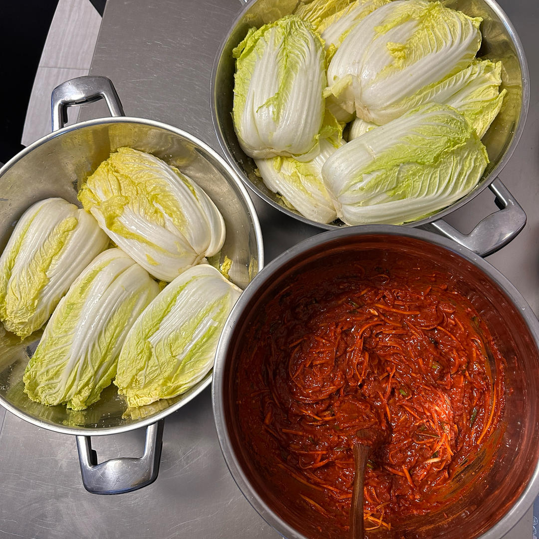 正宗韩国泡菜（youtube上韩国厨师Maangchi的菜谱）