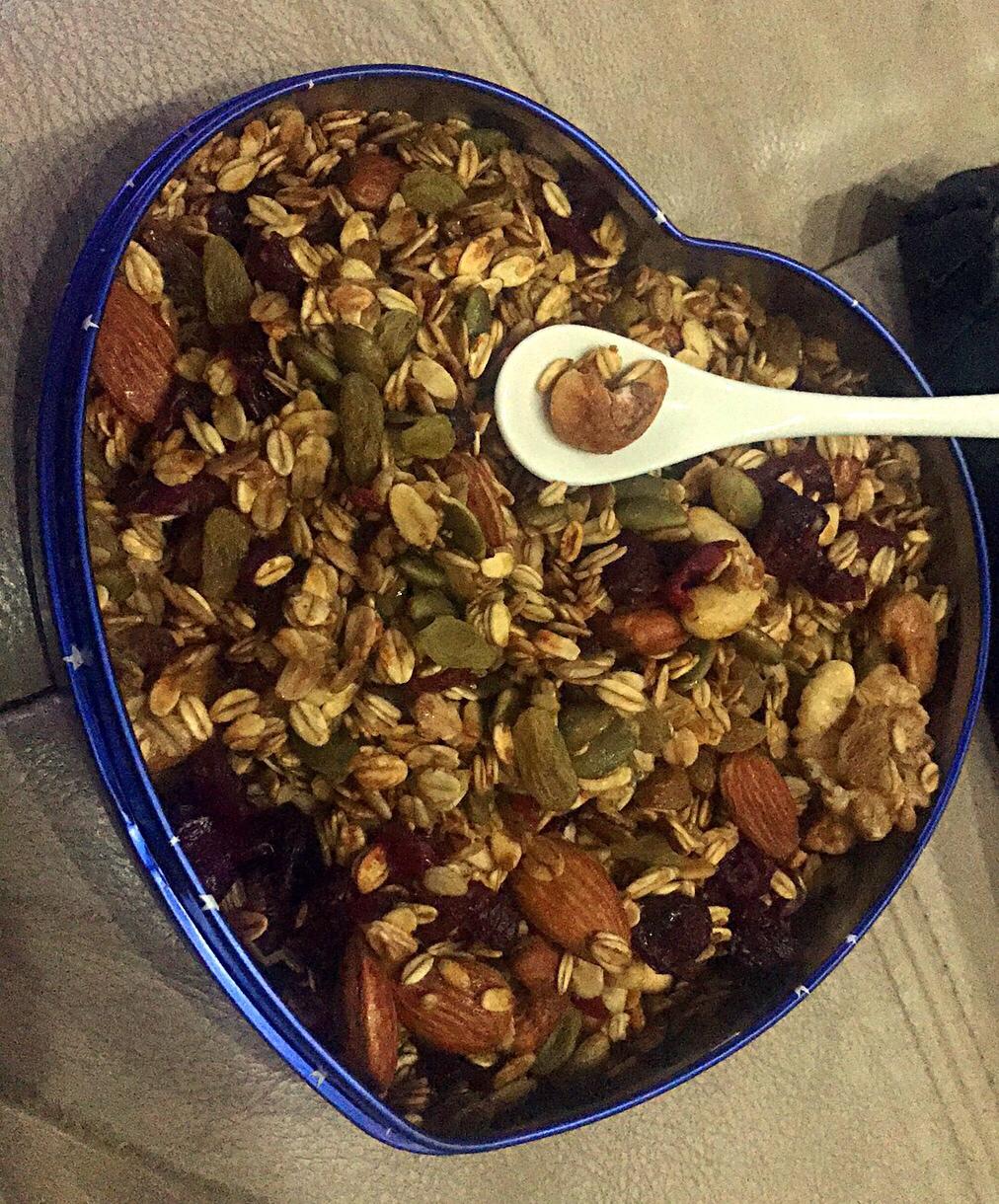 什锦granola烤燕麦片丨健康·零食