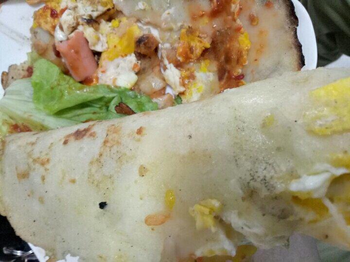 平底锅煎饼果子