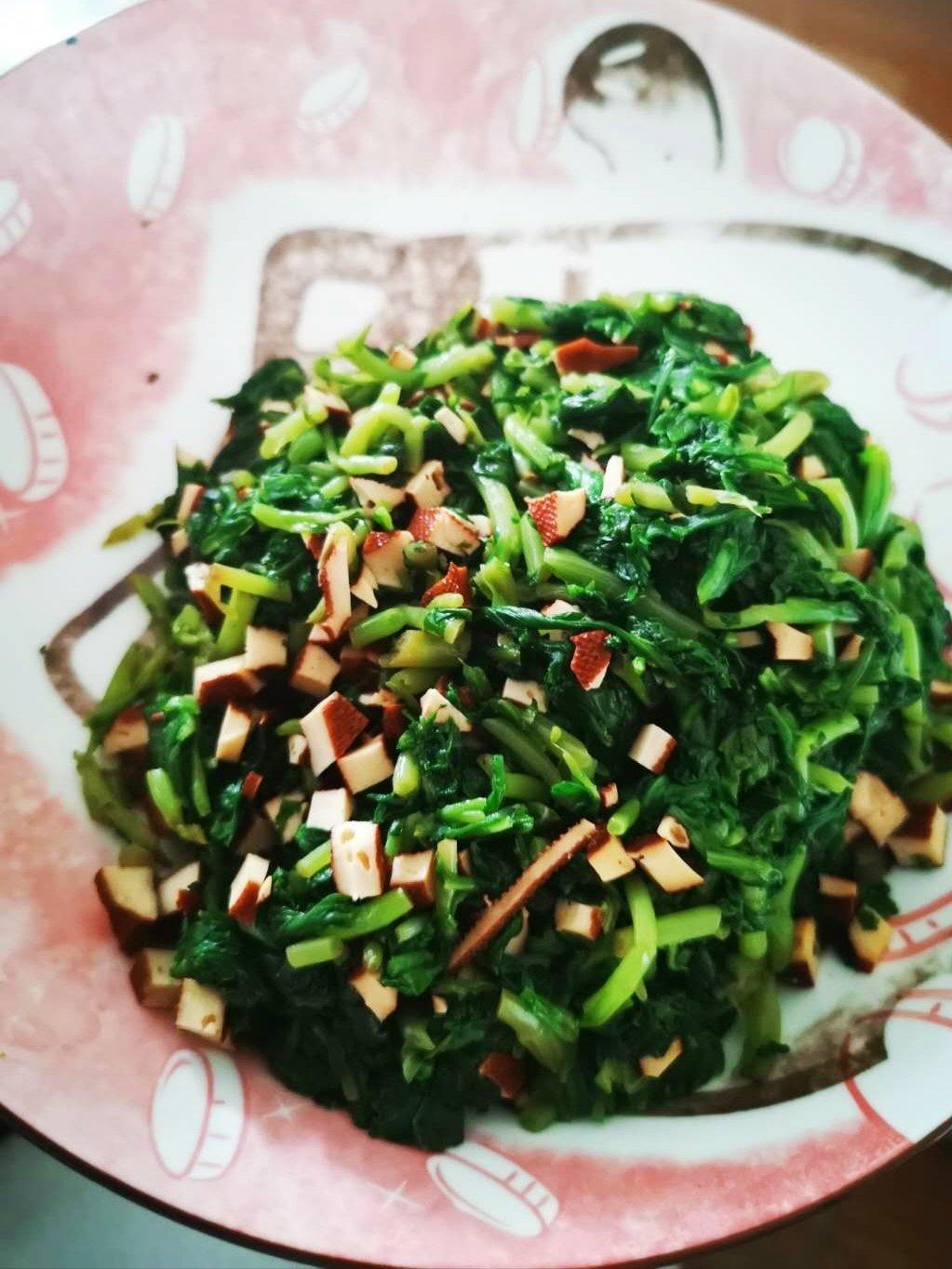 马兰头拌香干