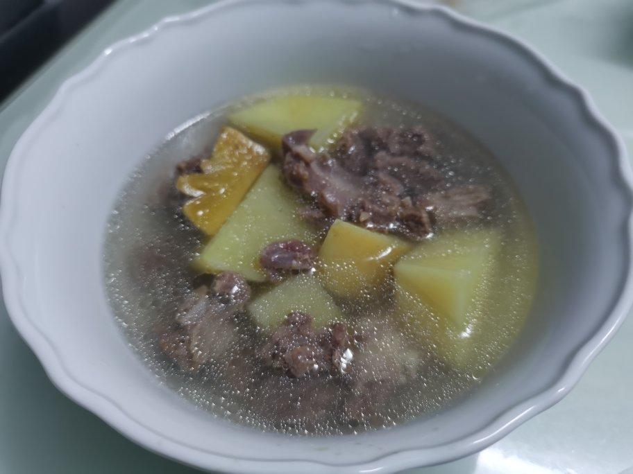 秋冬的第一煲羊肉汤！