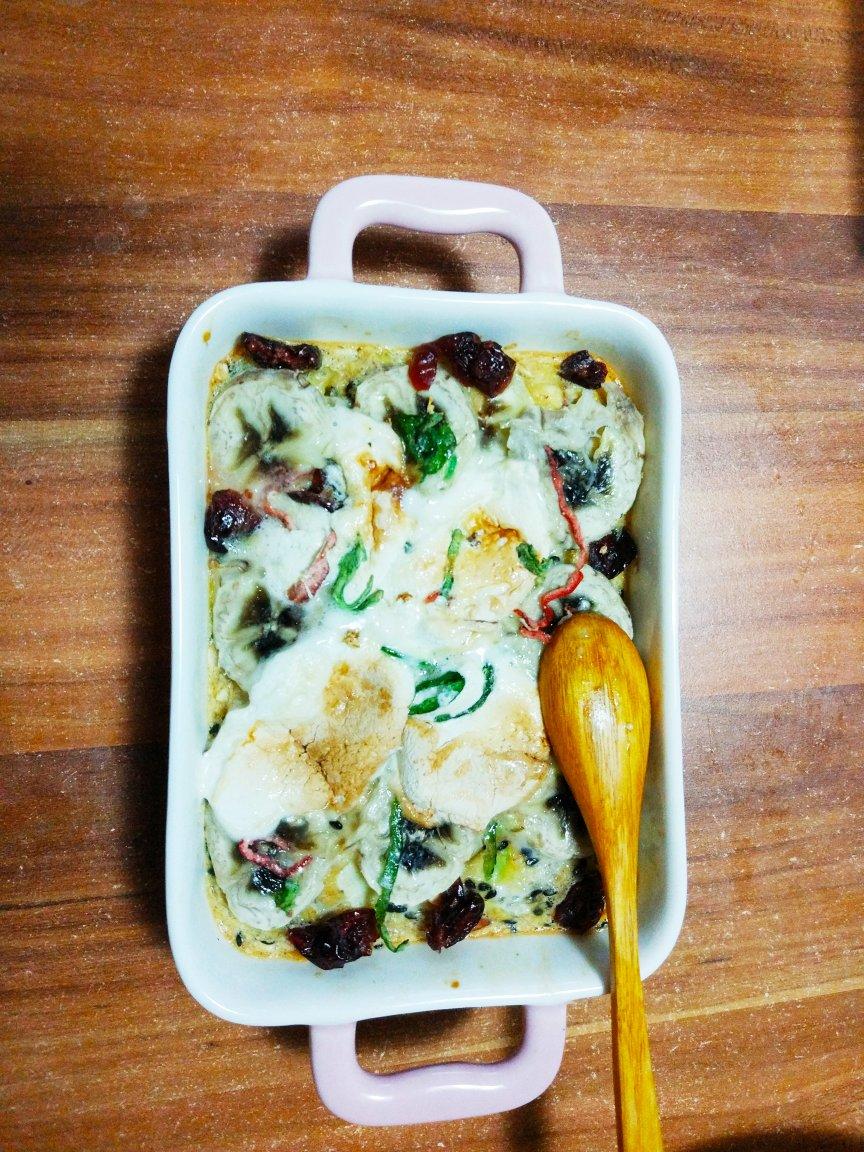 香蕉蓝莓烤燕麦