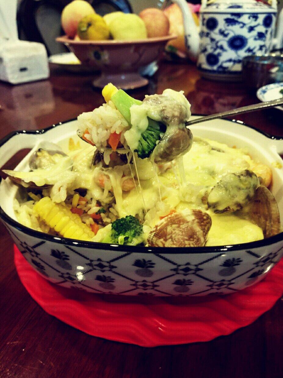 海鲜芝士焗饭