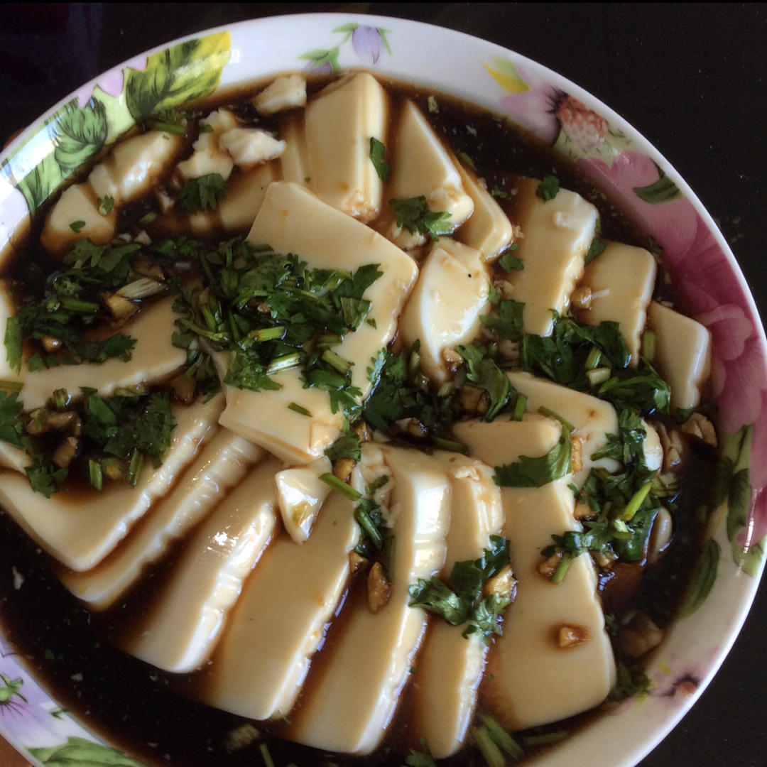 凉拌内脂豆腐