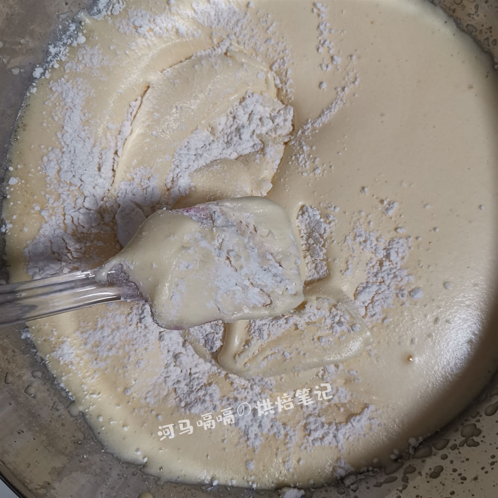 香蕉海绵蛋糕•河马嗝嗝の烘焙笔记的做法 步骤3