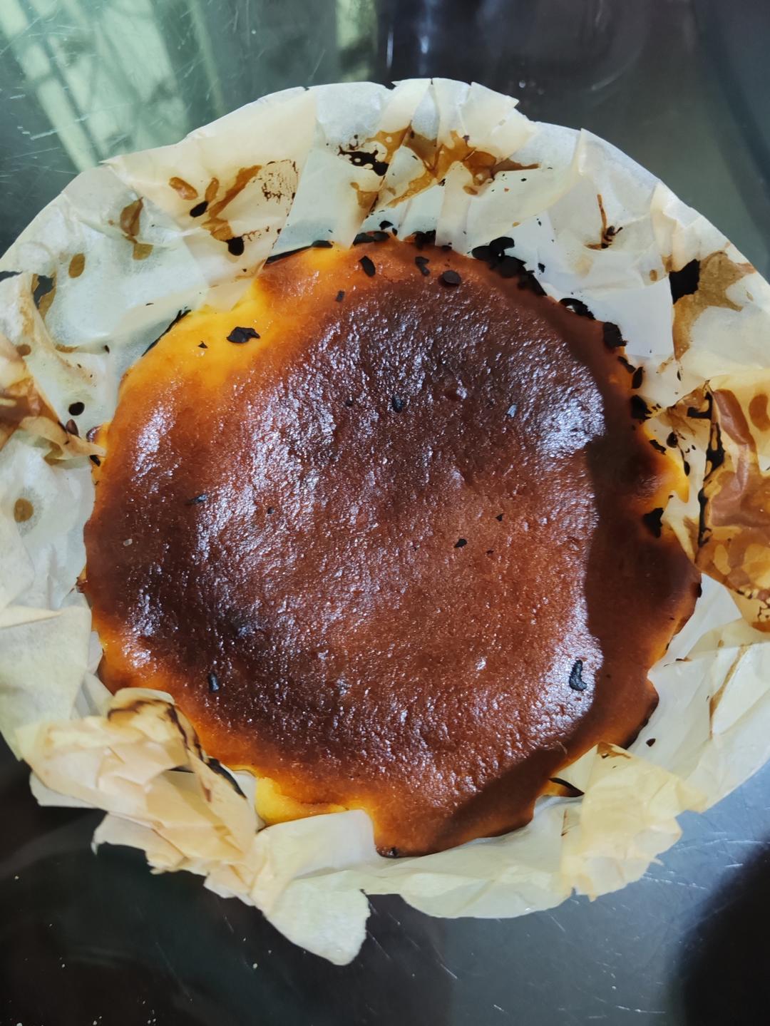 流心抹茶巴斯克芝士蛋糕