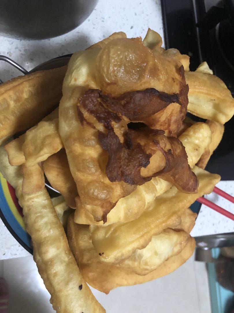 炸油饼、糖油饼