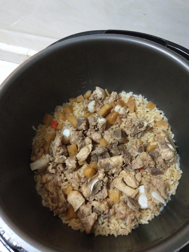 排骨焖饭