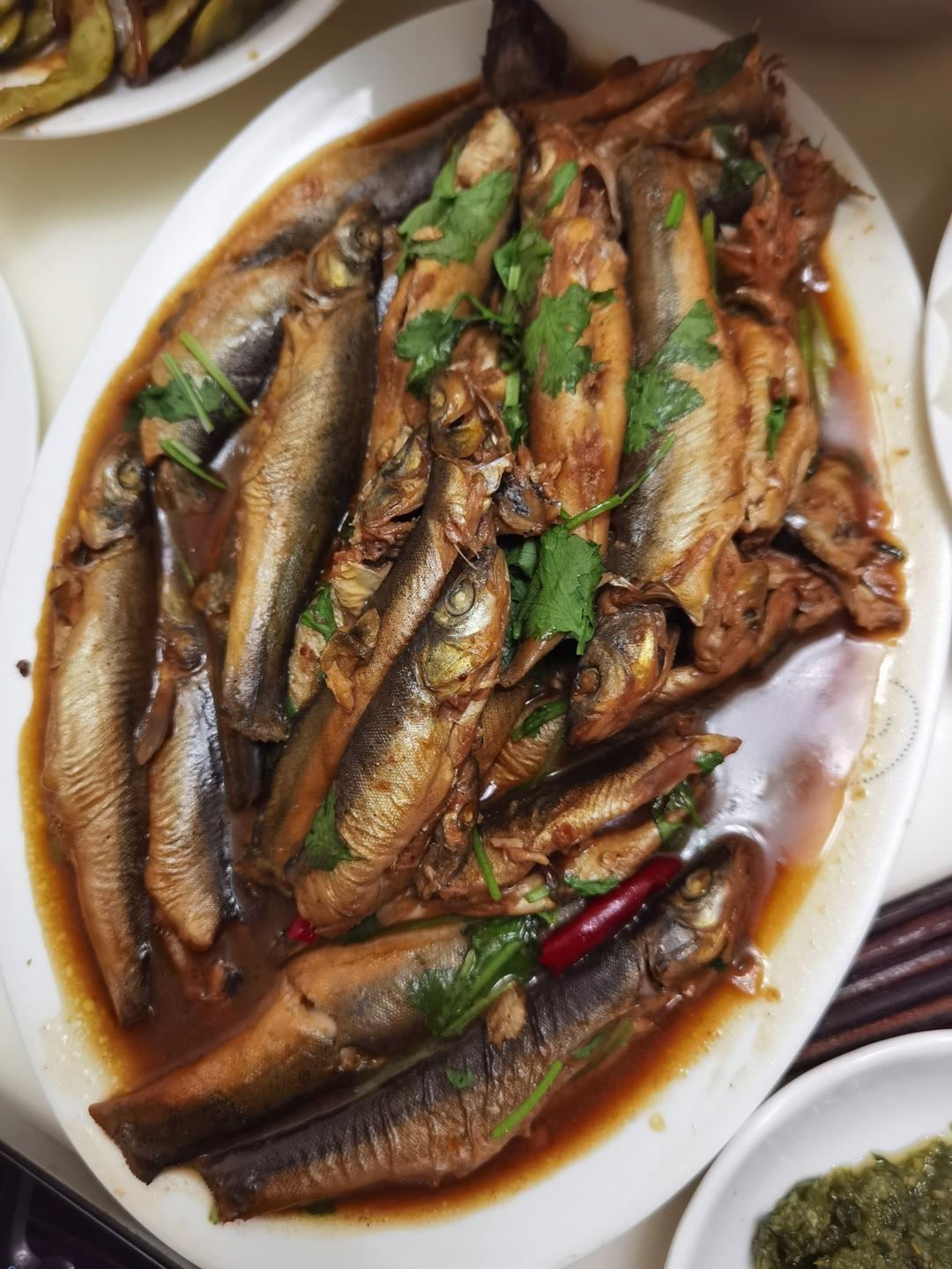 酱焖柳根鱼