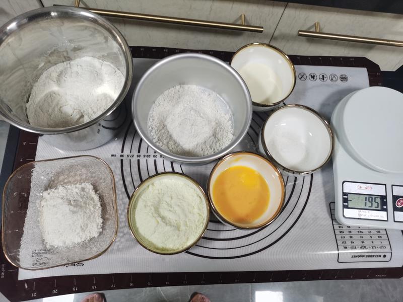 纯奶手撕吐司的做法 步骤1