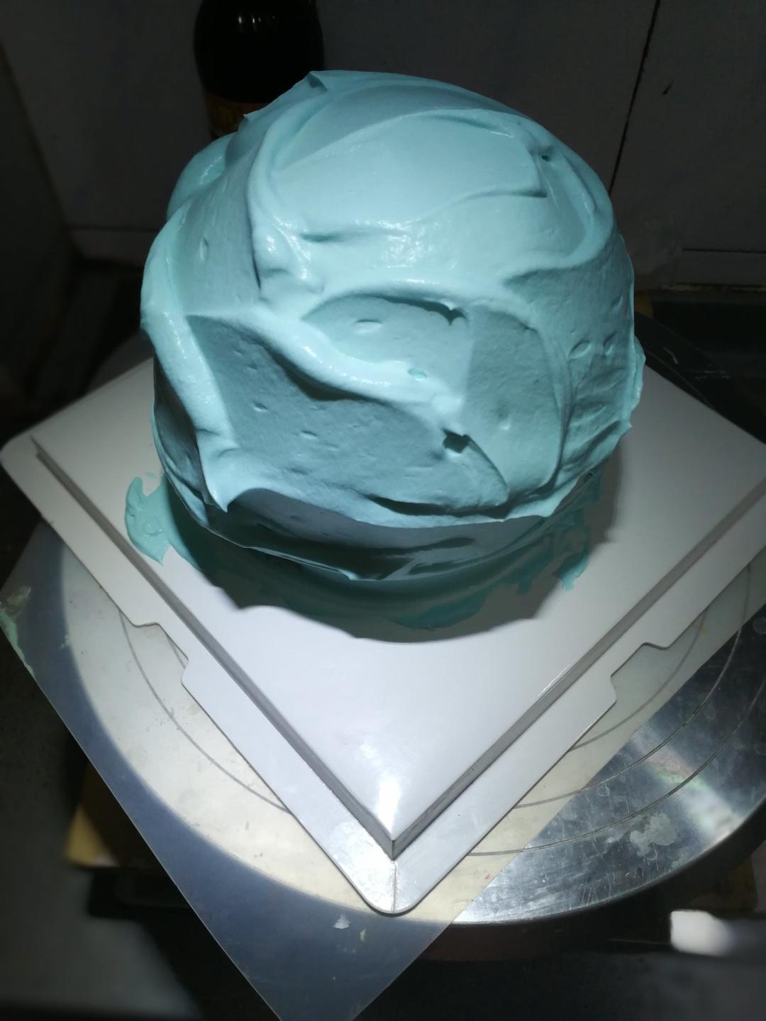 淡奶油抹面视频