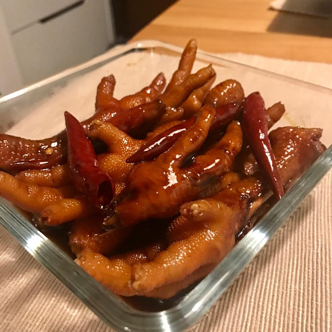 香辣卤鸡爪