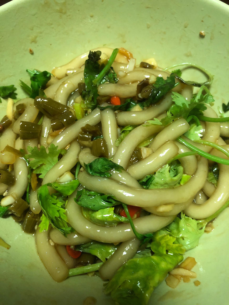 凉拌酸辣土豆粉